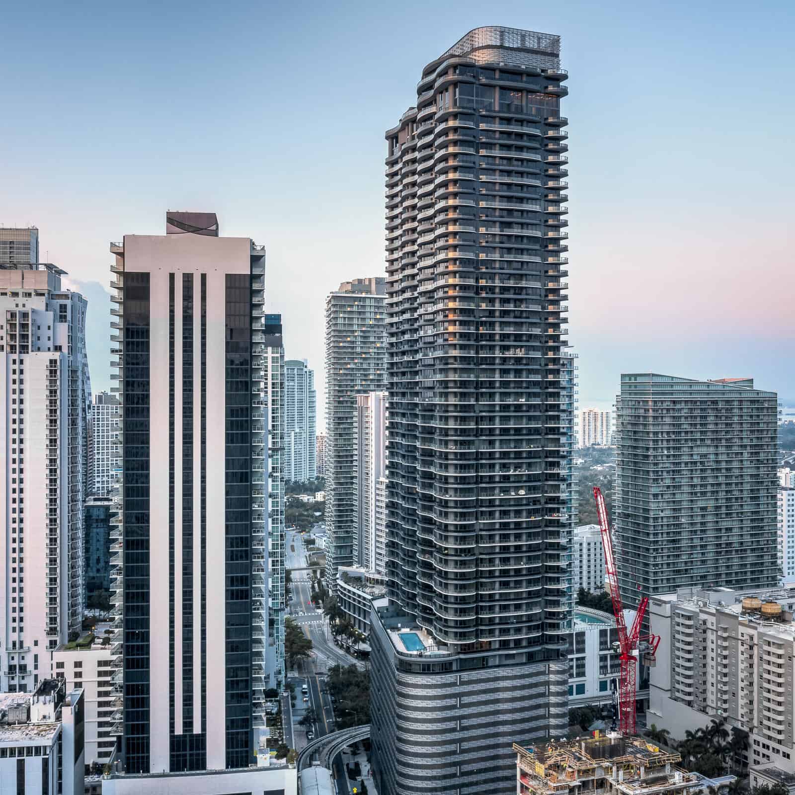 Brickell Flatiron building